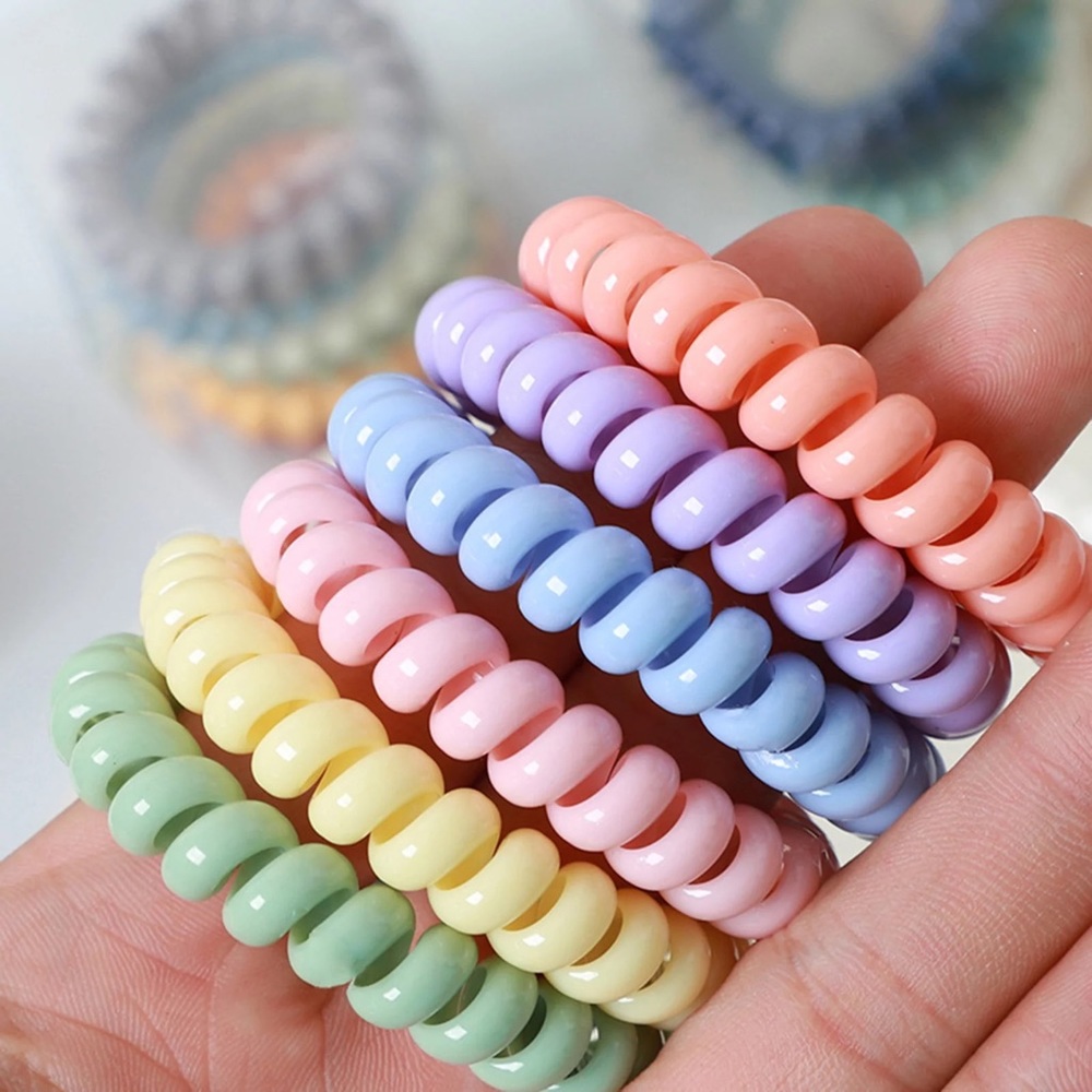 Scunci Hair Spirals - Assorted Color